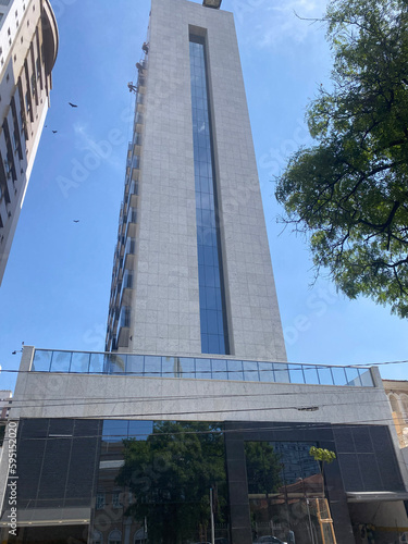 Building facade in Belo Horizonte, Brazil.