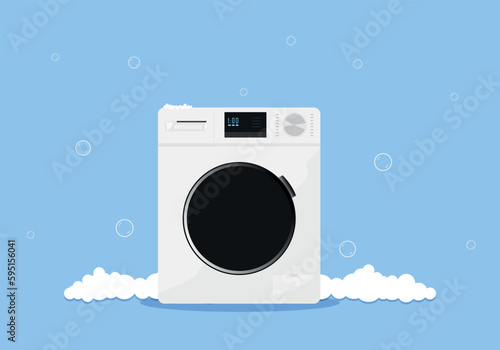 washing machine vector