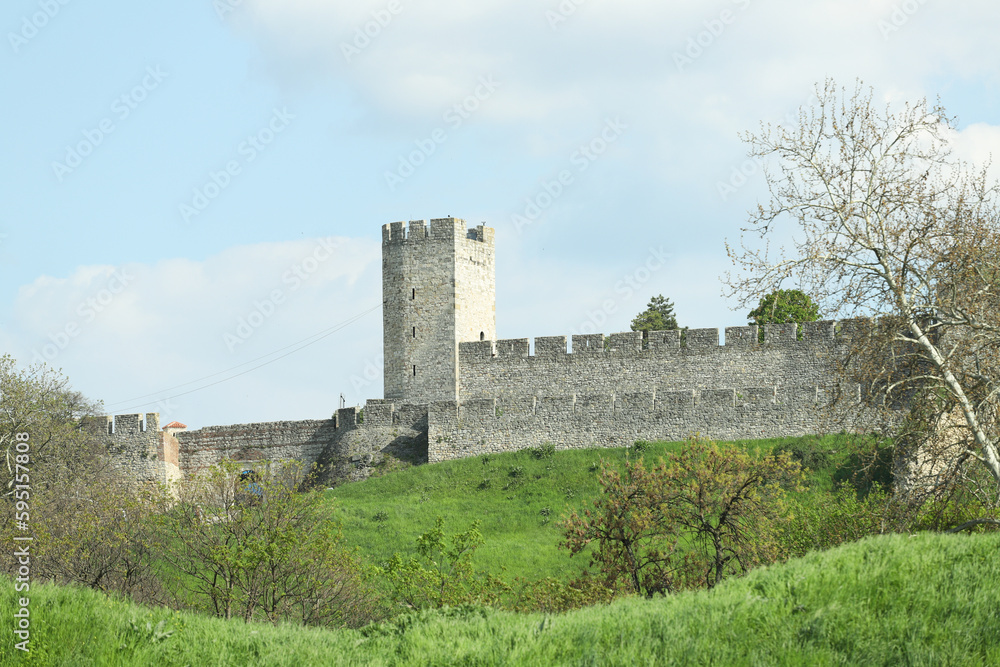 Ancient fortress in Belgrade Serbia 