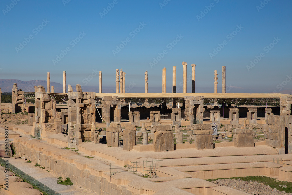 Hall of Hundred Columns of Persepolis, Iran