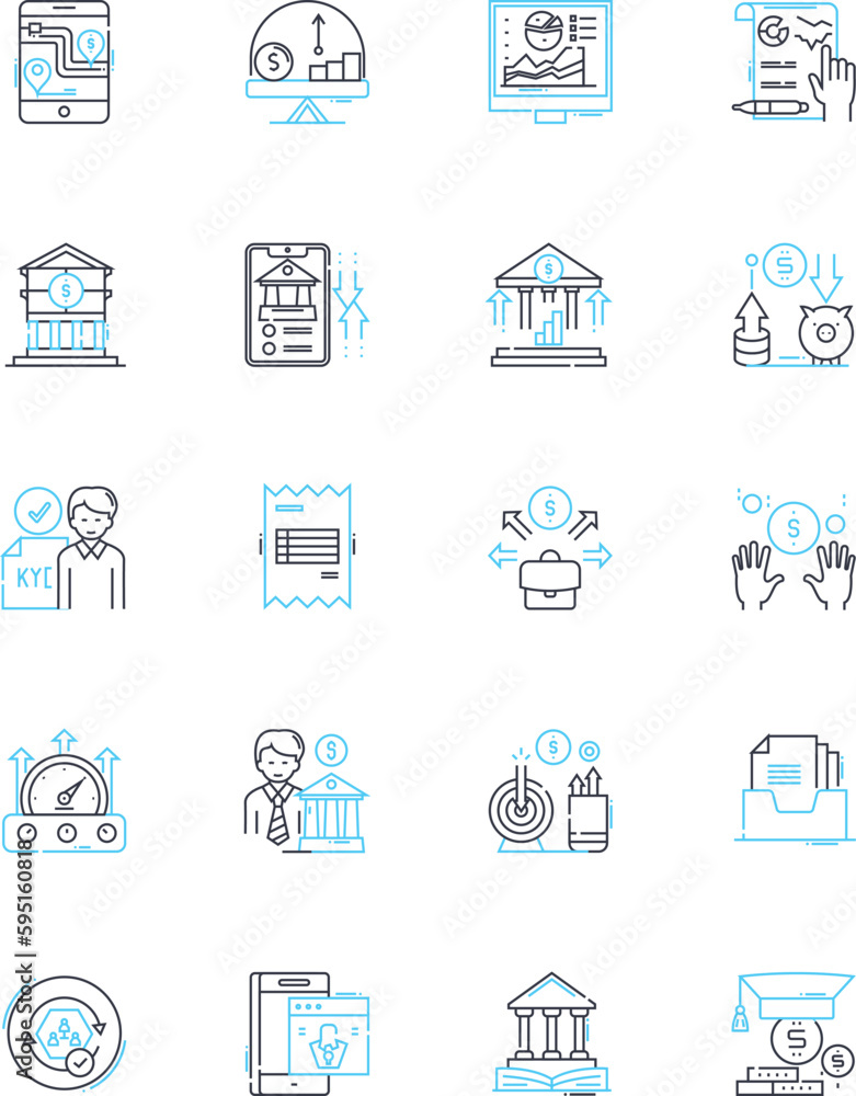 Payment options linear icons set. Credit, Debit, PayPal, Mobile, Cash, Check, Bitcoin line vector and concept signs. Cryptocurrency,Contactless,Prepaid outline illustrations Payment options linear icons set. Credit, Debit, PayPal, Mobile, Cash, Check, Bitcoin line vector and concept signs. Cryptocurrency,Contactless,Prepaid outline illustrations