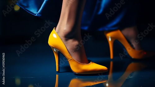 Elegant women`s shoes