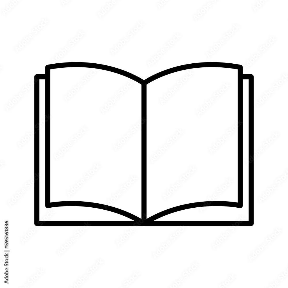 open book icon, vector book illustration for mobile app..eps open book icon, vector book illustration for mobile app..eps
