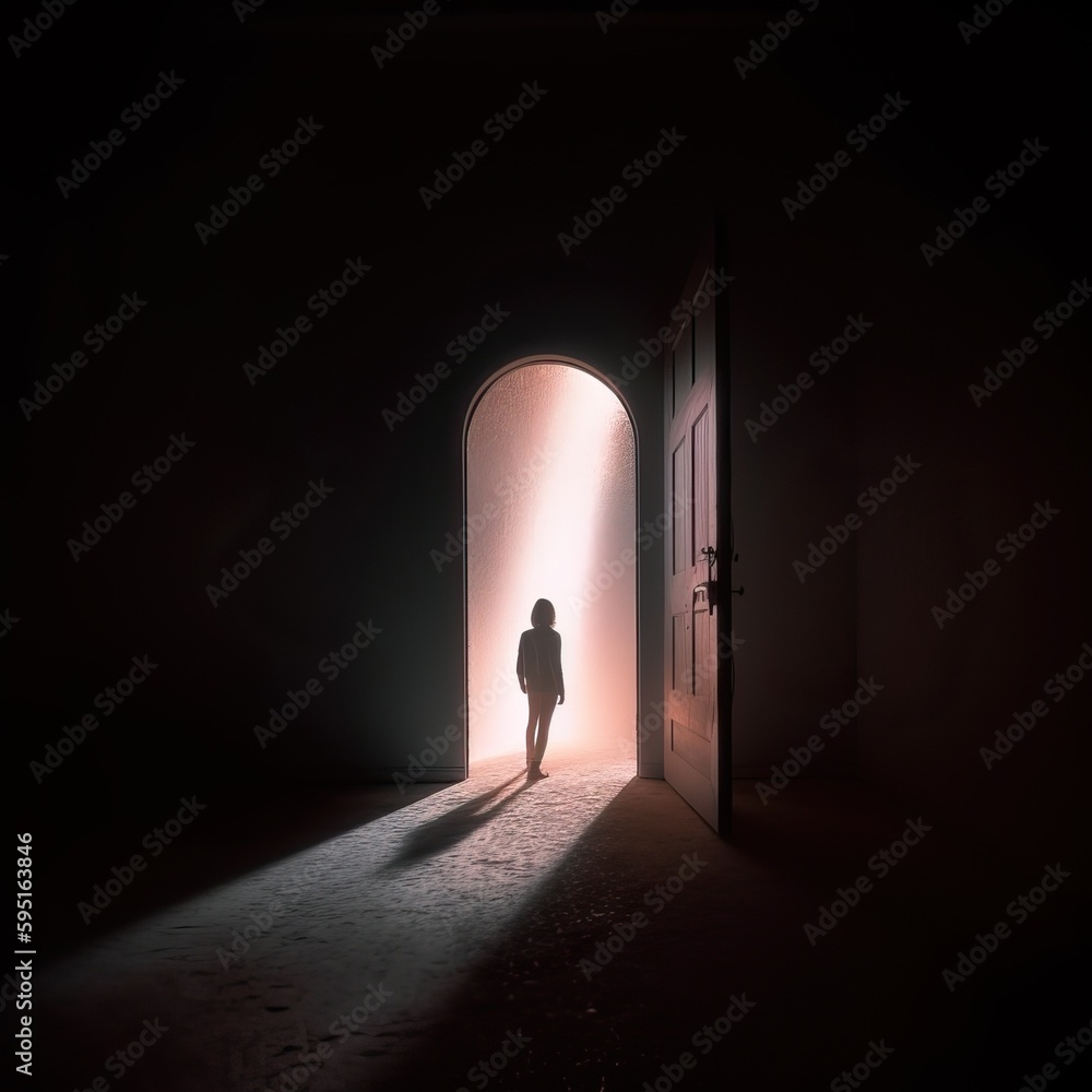 Walking through the door threshold, generative ai