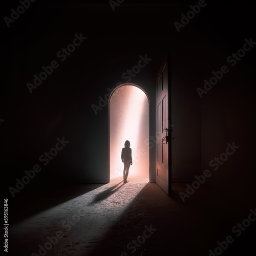 Walking through the door threshold, generative ai