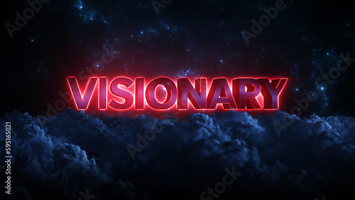 Fantastic Marvelous 3D Space Words photo