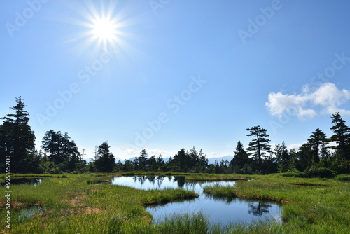 Climbing Mt. Hiuchi in Oze from Miike, Fukushima