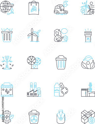 Tidy house linear icons set. Cleanliness , Organization , Declutter , Minimalism , Neatness , Hygiene , Home line vector and concept signs. Orderliness ,Spick-and-span ,Methodical outline