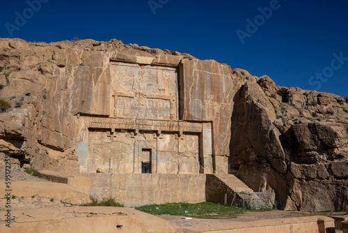 Tomb of Artaxerxes III  Persepolis  Iran