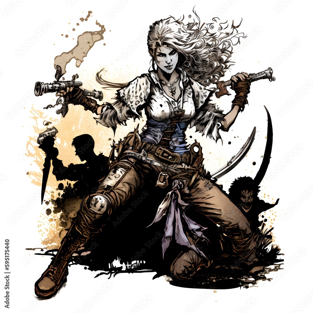 dungeons and dragons character art by john singer sergent DnD drow