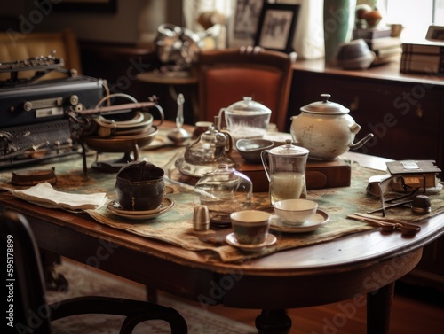 antique teacups