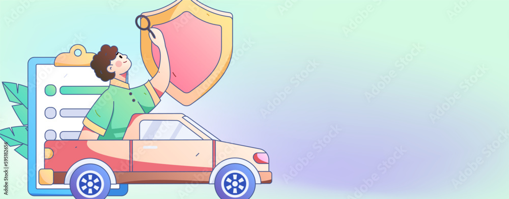 Buy insurance for car flat character vector concept operation hand drawn illustration
Buy insurance for car flat character vector concept operation hand drawn illustration