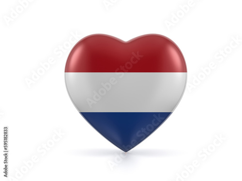 Netherlands heart flag Free Download Netherlands heart flag - GFXLoad