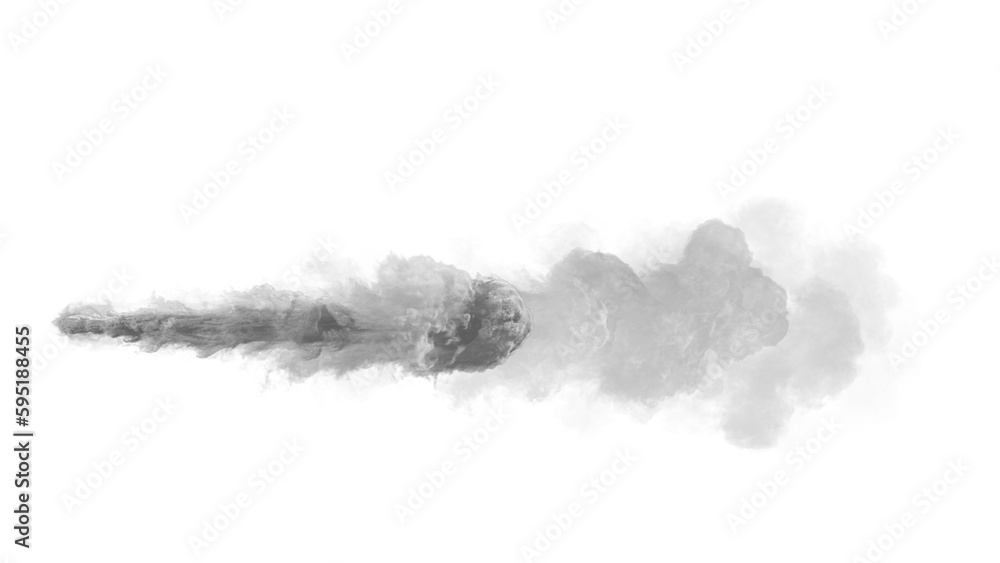 Abstract Smoke on alpha channel