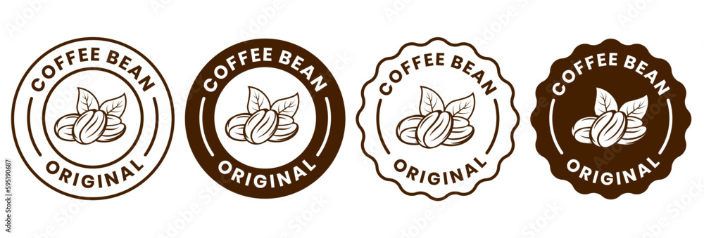 Premium Vector  Coffee beans vector coffee bean icon logo sign icon