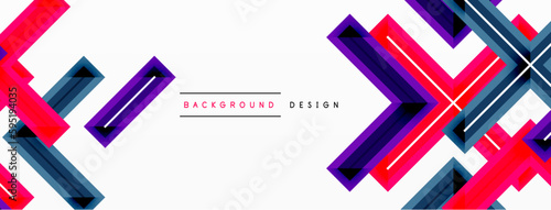 Cross line background minimal geometric template. Design for wallpaper, banner, background, landing page, wall art, invitation, prints, posters