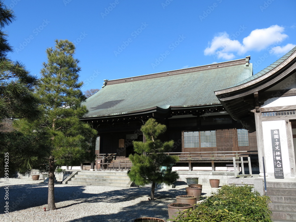 鎌倉市の建長寺にある方丈（龍王殿）　Kenchoji Temple