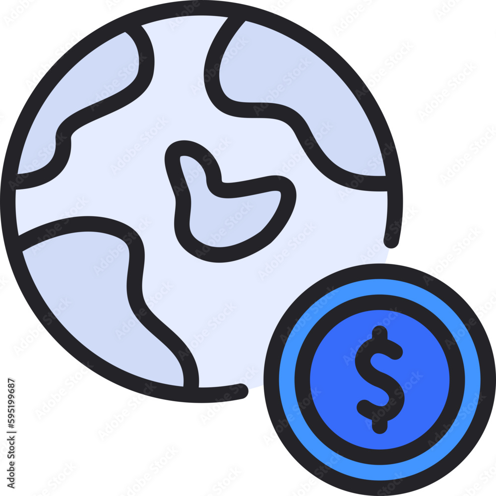 Obraz premium worldwide icon