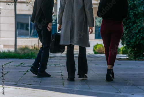 Businesswomen walking in the city © qunica.com