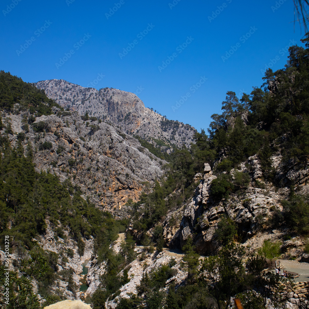 Göynük Canyon is beautiful canyon in Turkey Göynük Canyon is beautiful canyon in Turkey