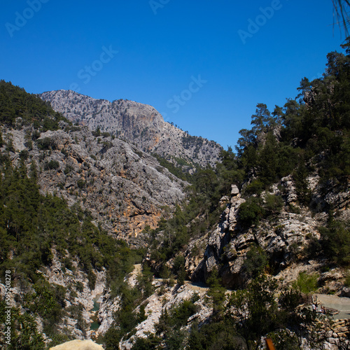 Göynük Canyon is beautiful canyon in Turkey
