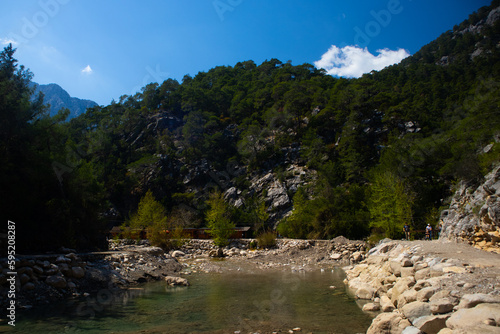 Göynük Canyon is beautiful canyon in Turkey