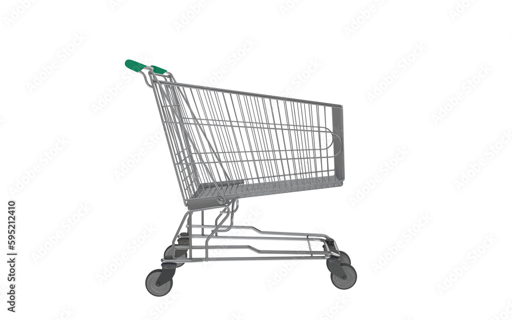 shopping cart isolated on white shopping cart isolated on white