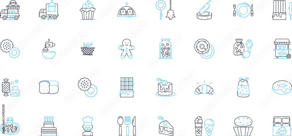 Salad maker linear icons set. Chopper, Slicer, Dicer, Grater, Spinner, Mixer, Processor line vector and concept signs. Shredder,Julienne,Mandoline outline illustrations Salad maker linear icons set. Chopper, Slicer, Dicer, Grater, Spinner, Mixer, Processor line vector and concept signs. Shredder,Julienne,Mandoline outline illustrations
