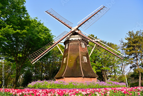 名城公園の風車