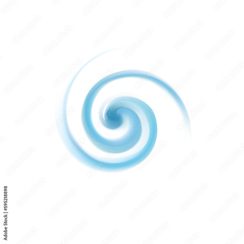 Fototapeta premium Vector background of blue swirling water texture