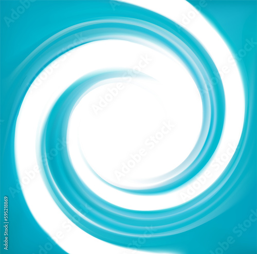 Vector blue swirling backdrop