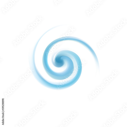 Vector background of blue swirling water texture