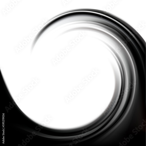 Vector black backdrop of swirling texture