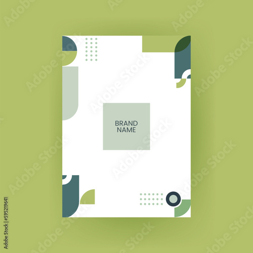 비즈니스 커버 디자인 템플릿 벡터