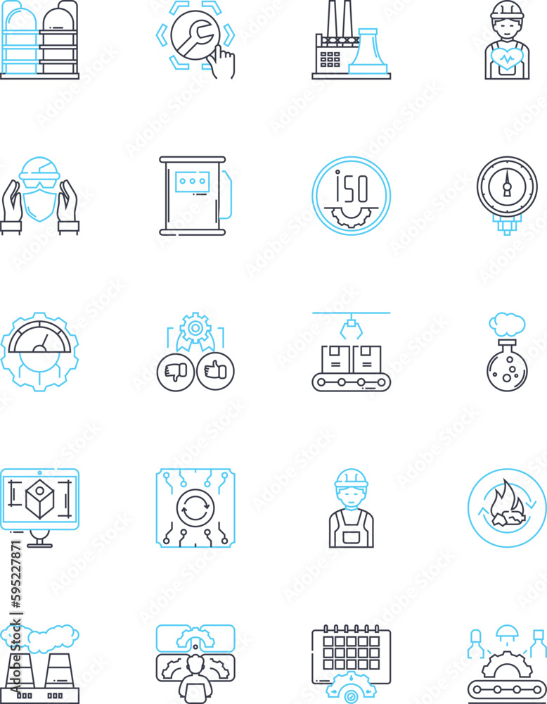 Intelligent Workplace linear icons set. Smart, Productive, Efficient, Agile, Connected, Collaborative, Automated line vector and concept signs. Innovative,Modern,Secure outline illustrations Intelligent Workplace linear icons set. Smart, Productive, Efficient, Agile, Connected, Collaborative, Automated line vector and concept signs. Innovative,Modern,Secure outline illustrations
