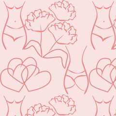 Acrylglasbilder Muster Sanftes Romantisches Vektor Blumenmuster  © Inna