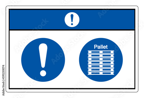 Notice Stack Corretly Symbol Sign, Vector Illustration, Isolate On White Background Label. EPS10