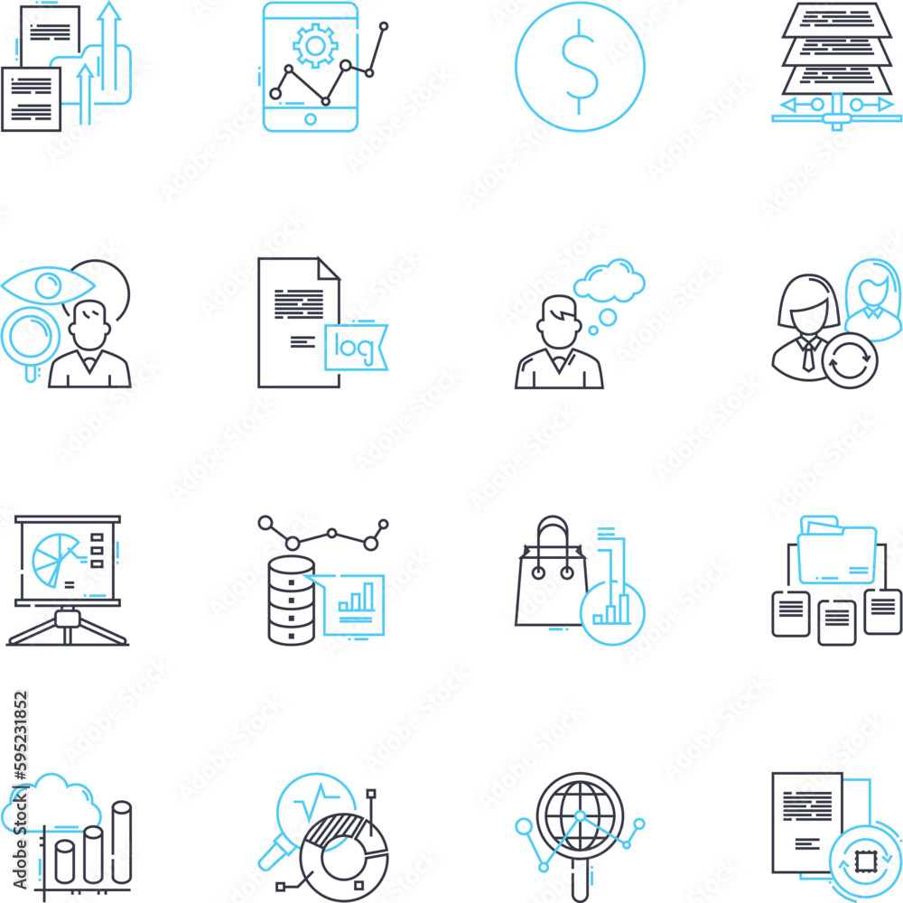 Examination linear icons set. Test, Assessment, Evaluation, Analysis, Inspection, Quiz, Survey line vector and concept signs. Examination,Inquiry,Checkup outline illustrations Examination linear icons set. Test, Assessment, Evaluation, Analysis, Inspection, Quiz, Survey line vector and concept signs. Examination,Inquiry,Checkup outline illustrations