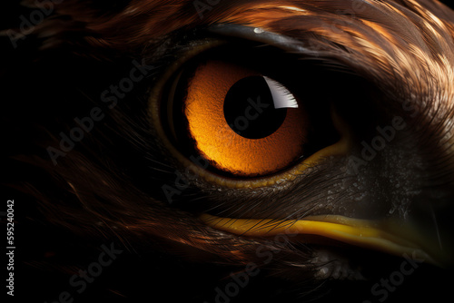 eye close up of animal © Nate