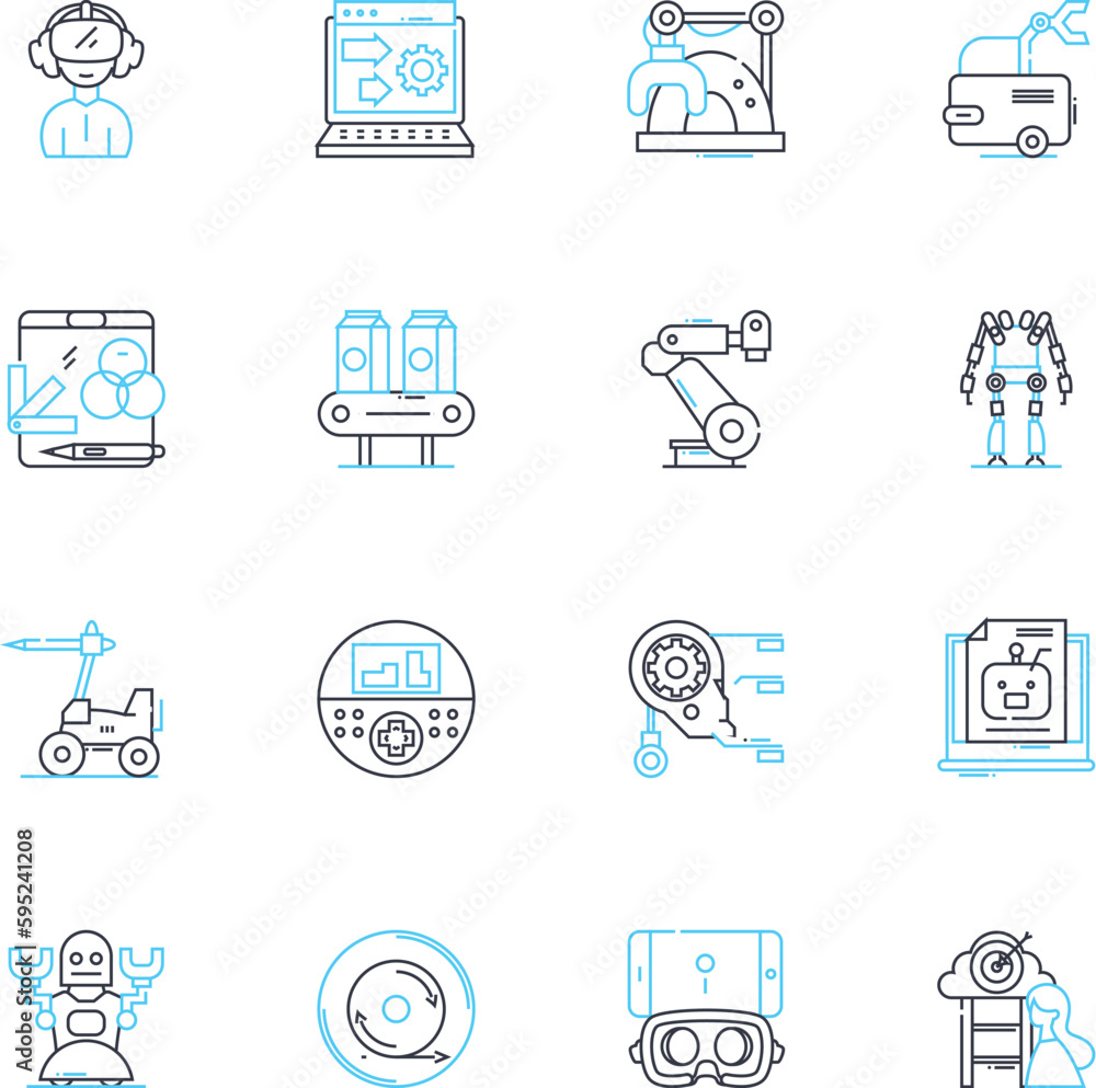 Layering technology linear icons set. Integration, Coherence, Process, Composites, Interlock, Assembly, Stacking line vector and concept signs. System,Composition,Combination outline illustrations Layering technology linear icons set. Integration, Coherence, Process, Composites, Interlock, Assembly, Stacking line vector and concept signs. System,Composition,Combination outline illustrations
