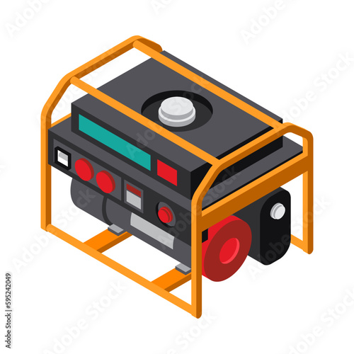 Electric Generator Icon