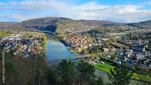 Neckargemünd - Aussicht von der Rothsnasenhütte II