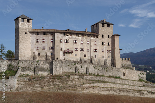 Cles castle in the Val di Non valley, Trentino-Alto Adige, Italy