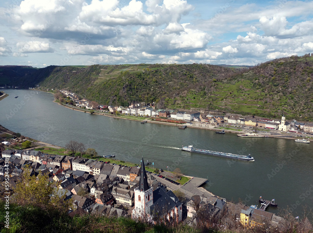 Rhein-Schiffstour St. Goar – Schaufelradschiff St Goar – VNMNM
