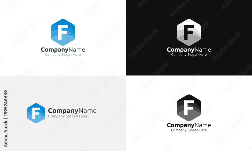 F Letter Logo F Letter Logo