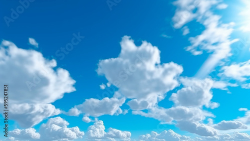 Cielo con nuves photo