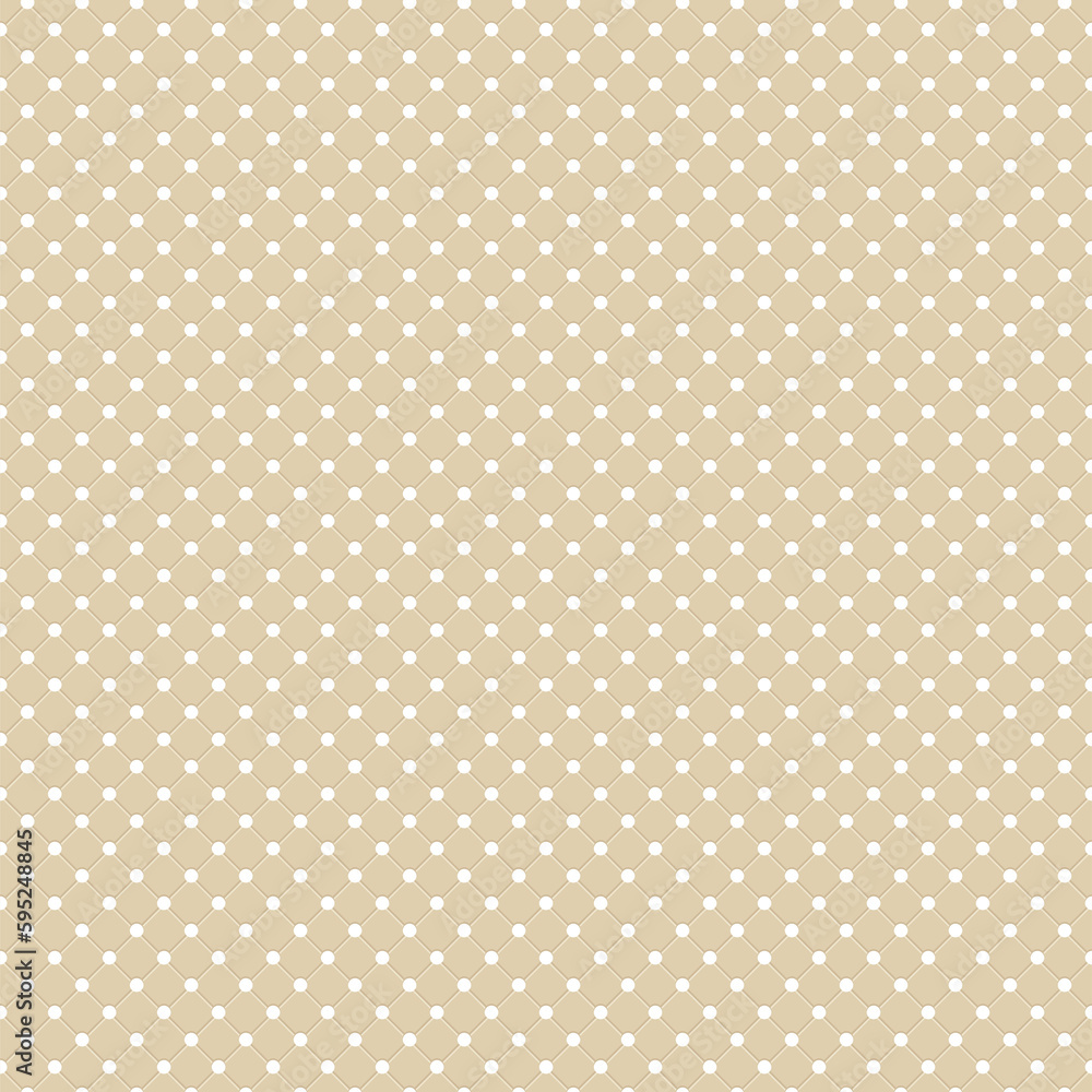 Brown Polka Dot Seamless Pattern Background Brown Polka Dot Seamless Pattern Background