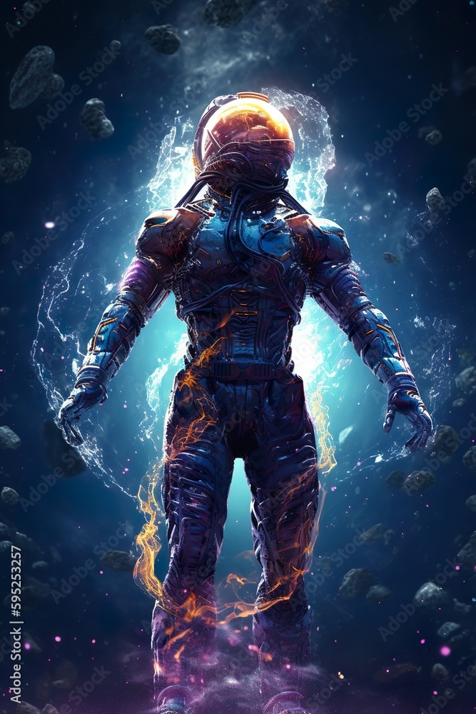 Fototapeta premium Astronaut in space