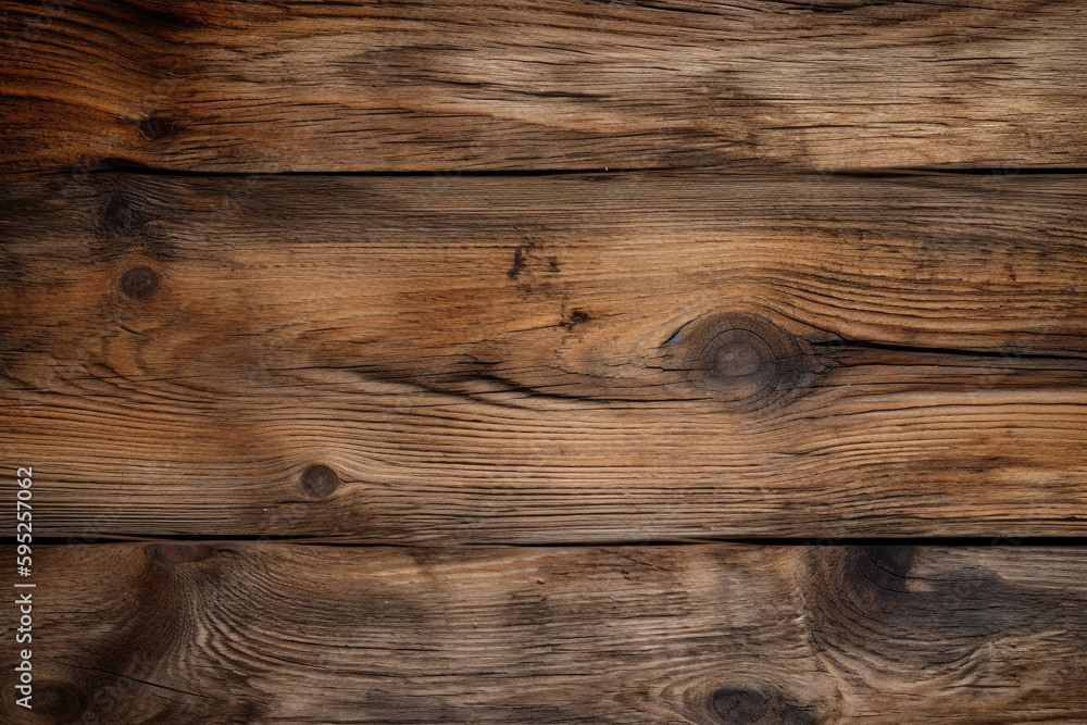 Fototapeta premium wooden texture background. Generative Ai