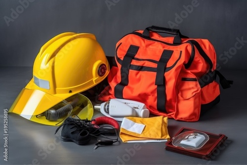  Work safety protection equipment, ai generative